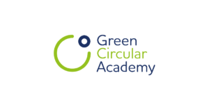 Zelená cirkulárna akadémia logo