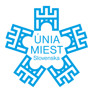únia miest slovenska logo