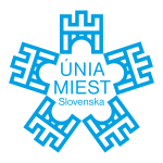 únia miest slovenska logo