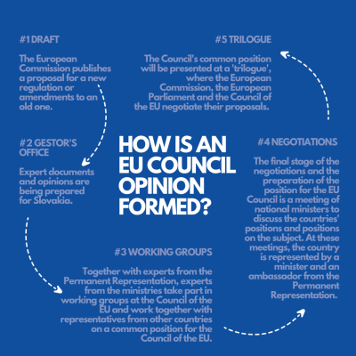 HOW IS AN EU COUNCIL OPINION FORMED?